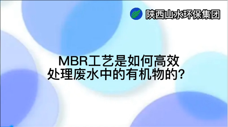 MBR工藝是如何高效處理廢水中的有機(jī)物的？